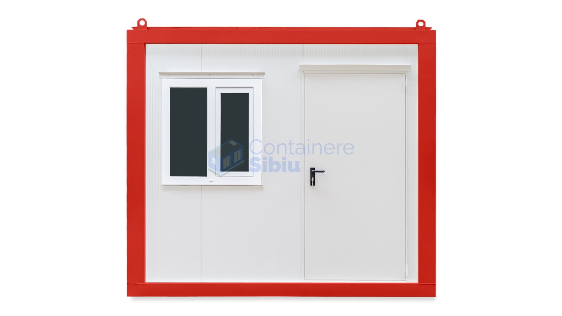 container birou sibiu 3metri rosu