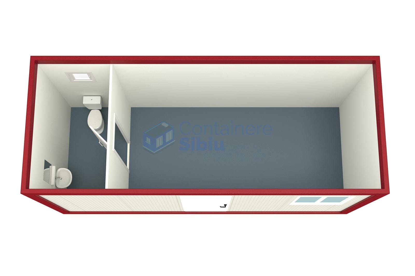 container casa sibiu 6metri rosu2