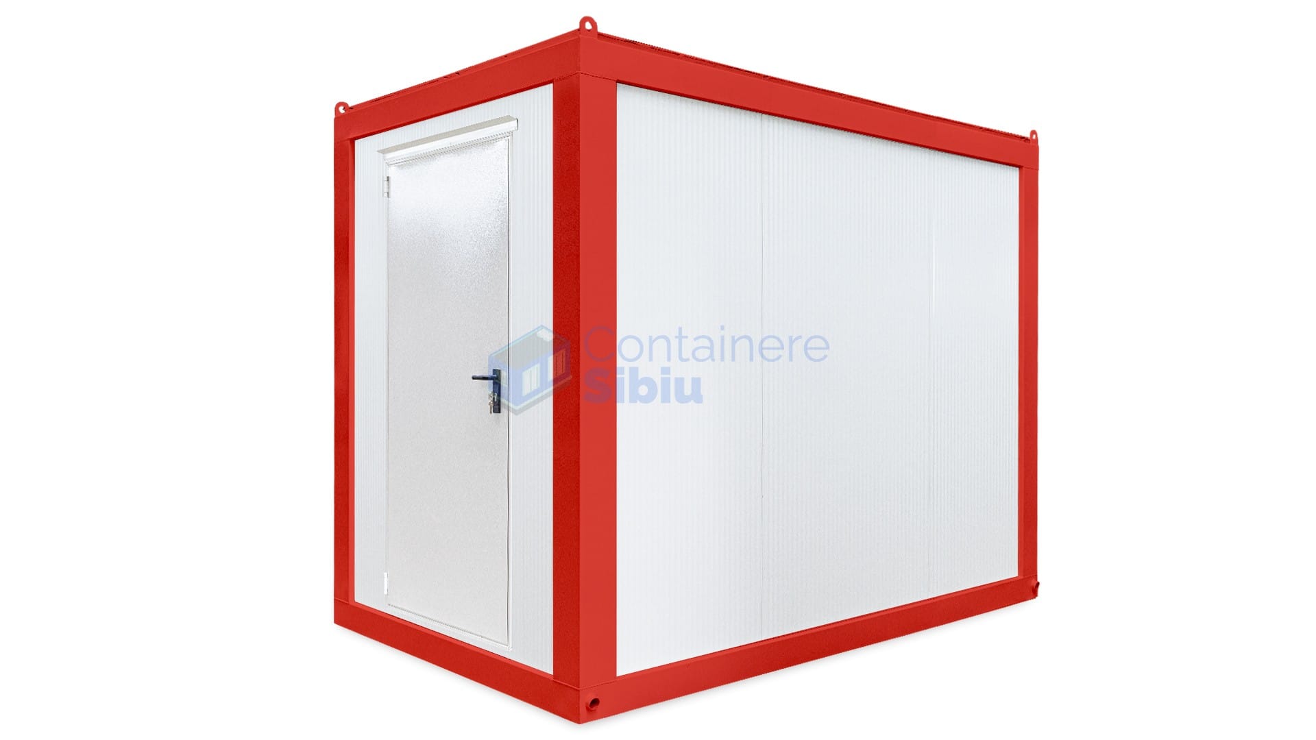 container depozitare sibiu 3metri rosu