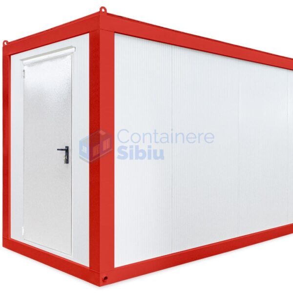 container depozitare sibiu 4metri rosu