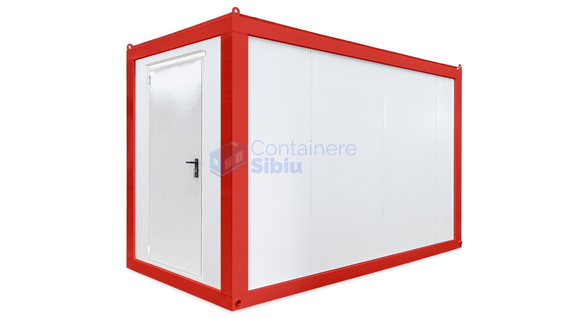 container depozitare sibiu 4metri rosu