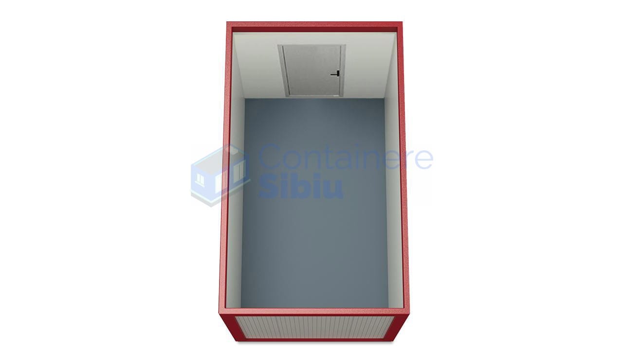 container depozitare sibiu 4metri rosu1