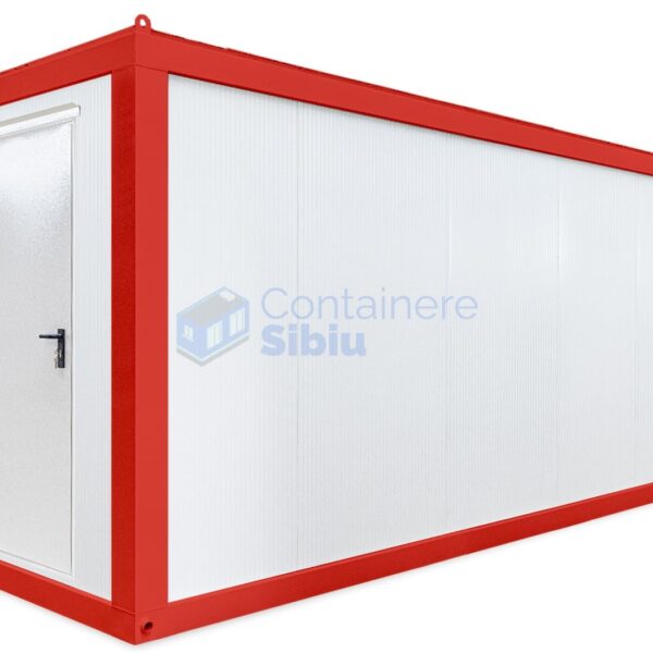container depozitare sibiu 6metri rosu