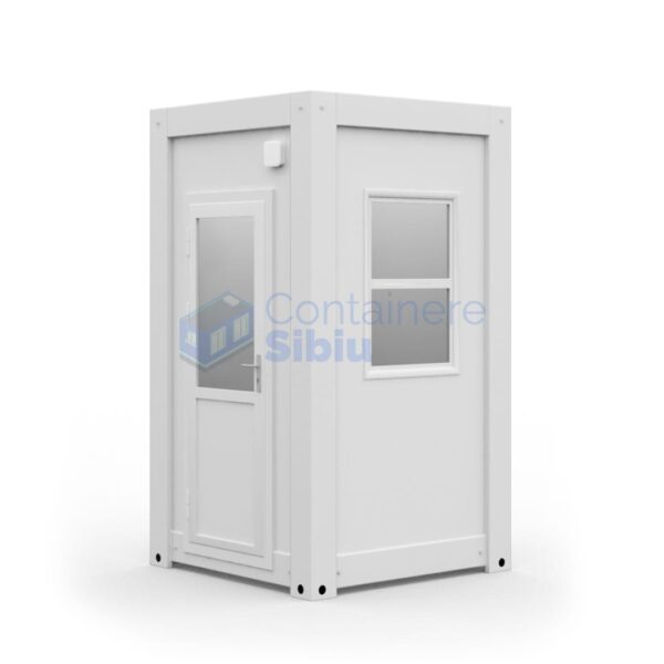 container paza sibiu model 1 alb