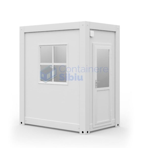 container paza sibiu model 2 alb