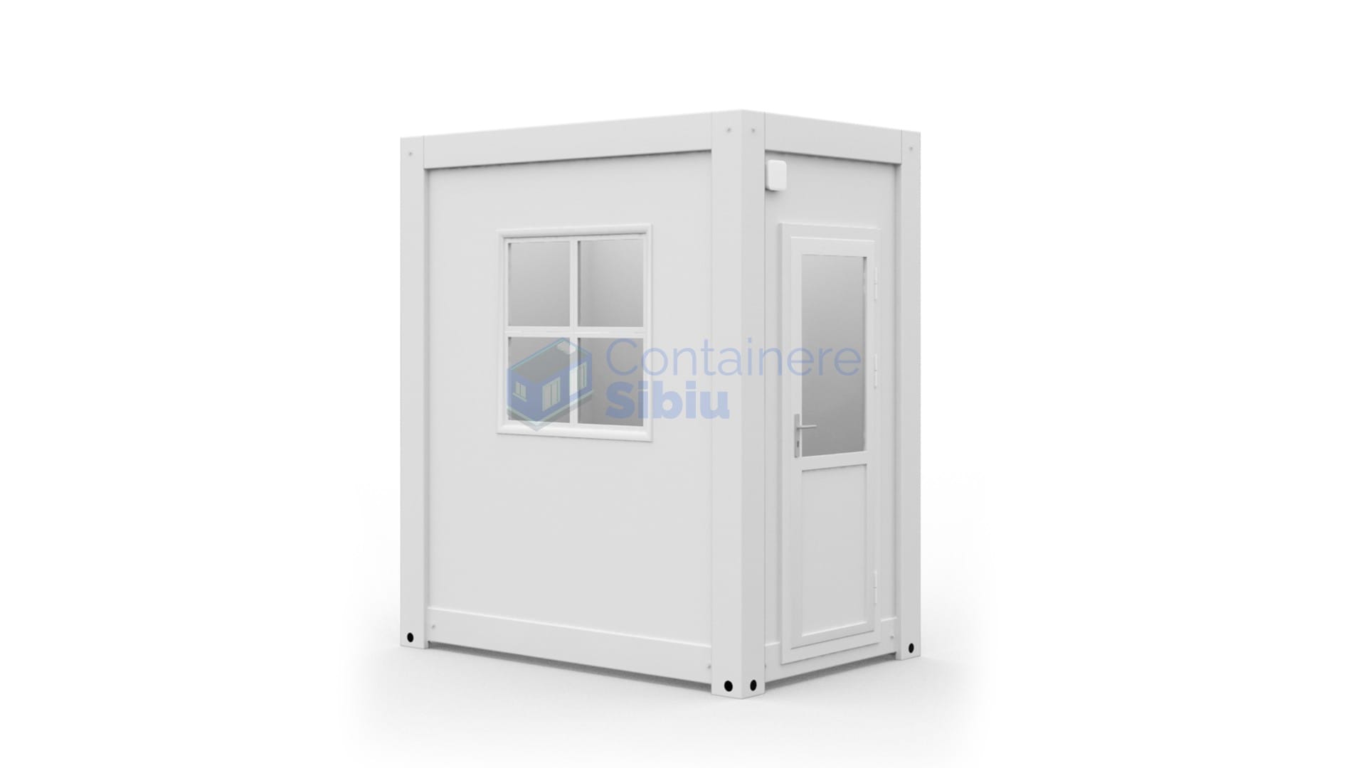 container paza sibiu model 2 alb