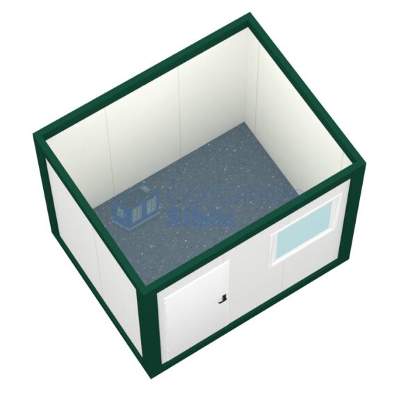 container santier sibiu 3metri verde2