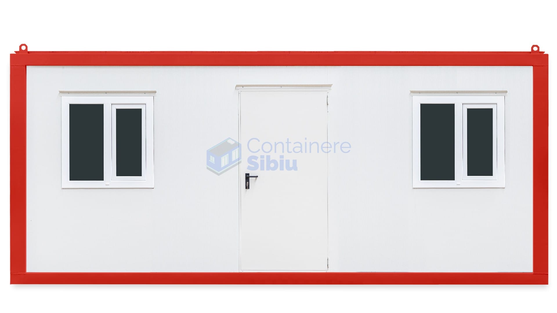 container santier sibiu 6metri 2geamuri rosu