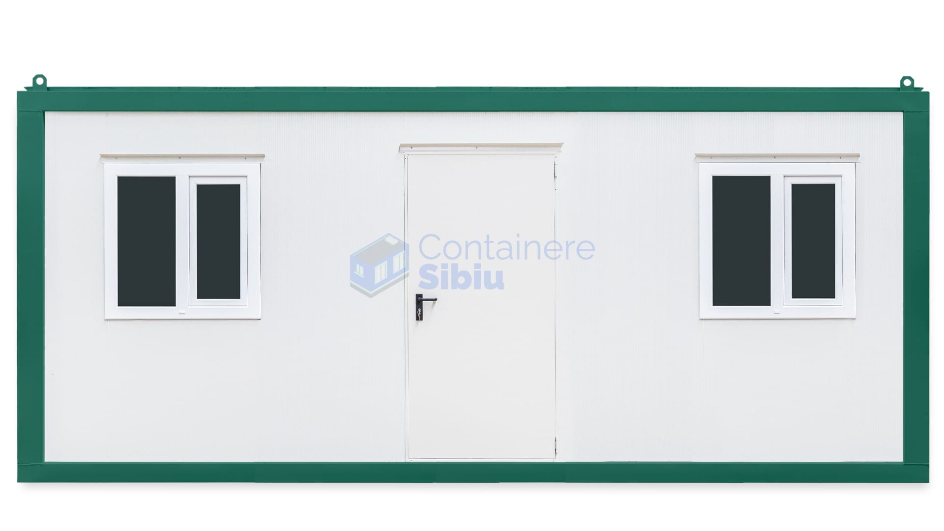 container santier sibiu 6metri 2geamuri verde
