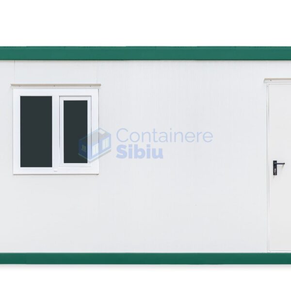 container santier sibiu 6metri 1geam verde